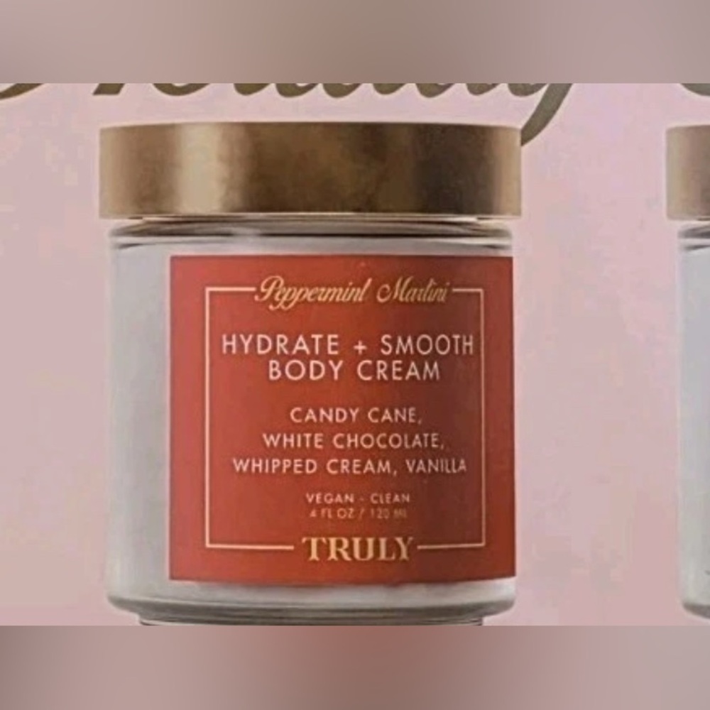 TRULY Holiday Cocktail Body Cream Collection 3pc Set 4 fl. Oz 120 ml each (NIB) - Picture 4 of 5